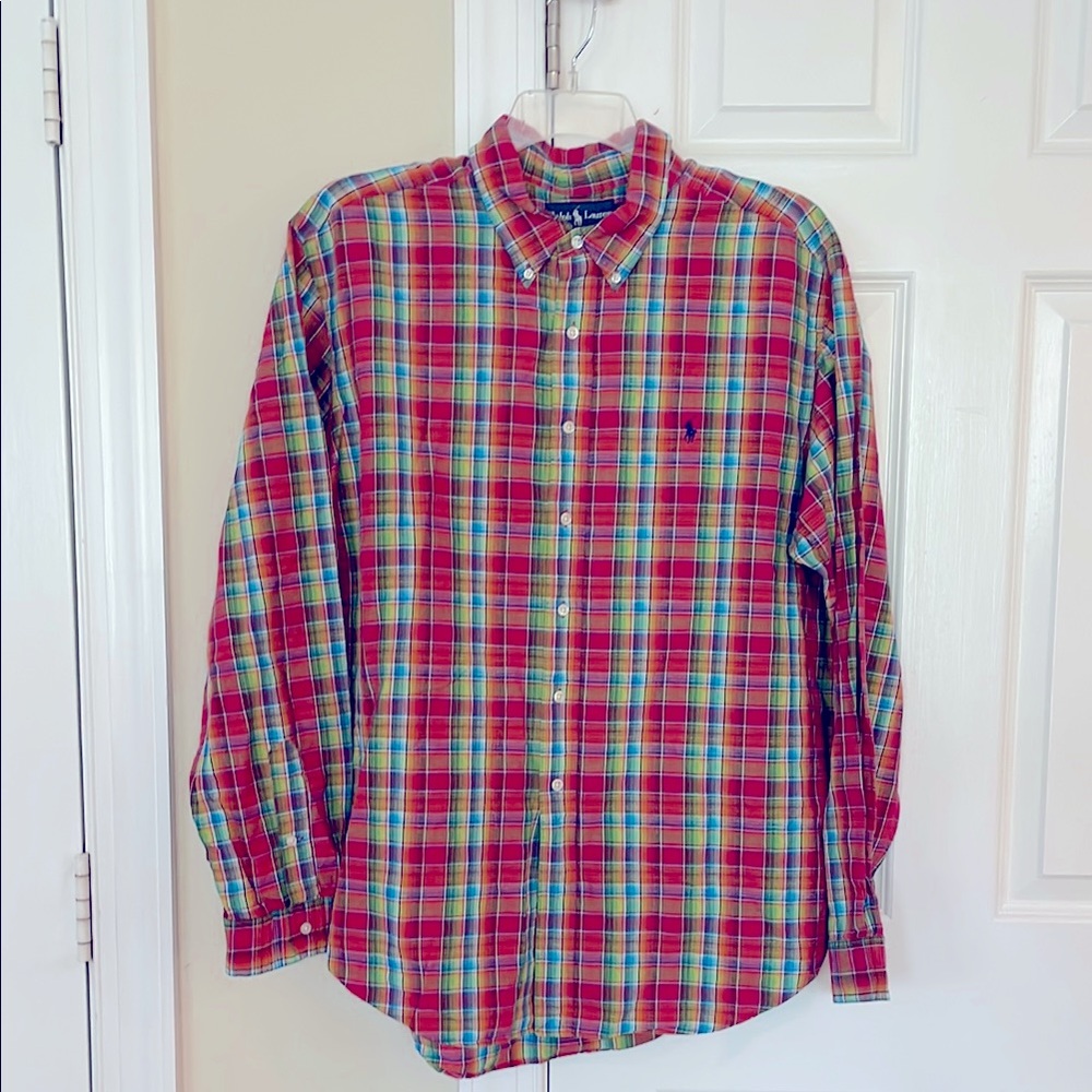 Men’s Ralph Lauren, classic fit dress shirt